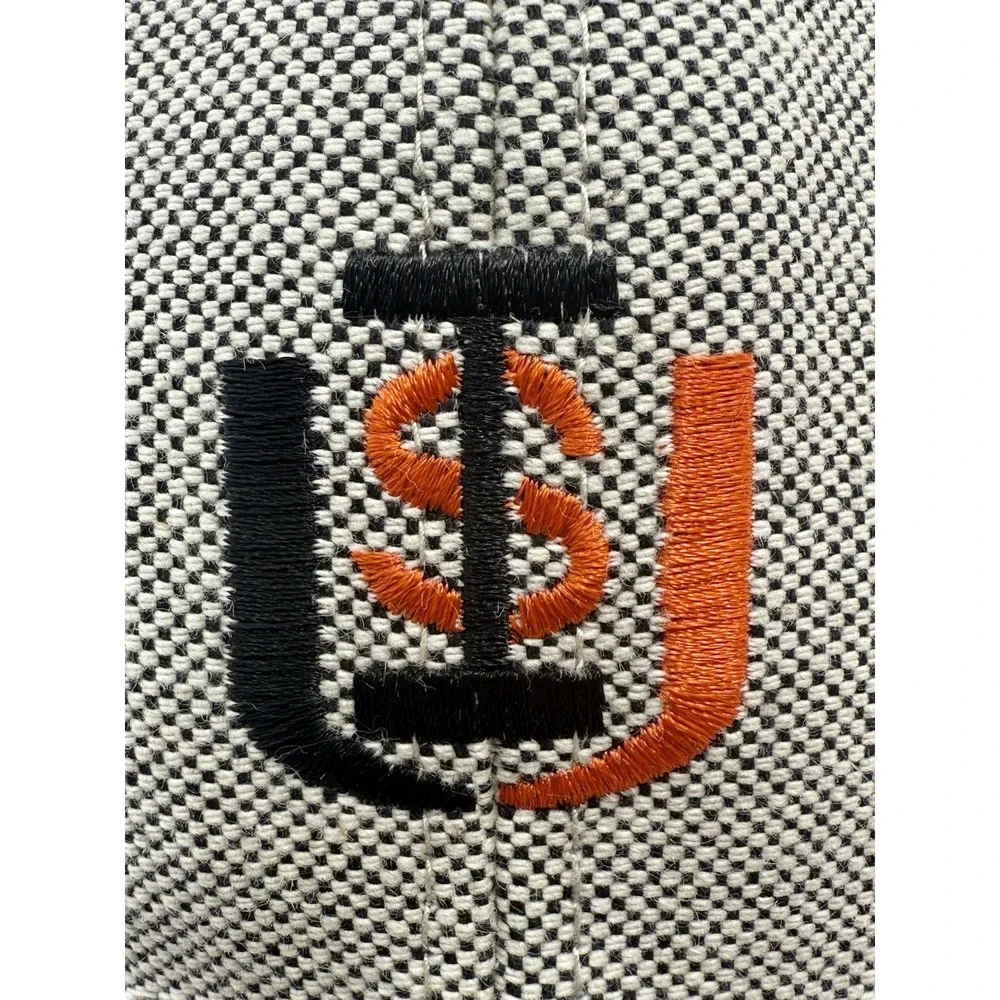 Idaho‎ State University Vintage ISU Ball Cap Brown With Micro Check Embroid Logo